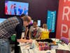 Kids design their own schools in the ImagineCo store in Betty's JA BizTown.