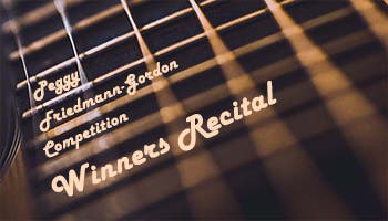Peggy Friedmann-Gordon Competition Winners Recital