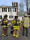 Bethel Fire & EMS along with Stony Hill Fire we’re dispatched for a chimney fire In the downtown area of Bethel​.