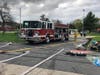 Firefighters from Water Witch Hose Company No. 2​ responded to an Easter fire at Kimberly-Clark in New Milford