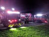Firefighters from several local fire companies responded to a house fire in Monroe on Saturday night.