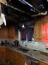Firefighters from several local fire companies responded to a house fire in Monroe on Saturday night.