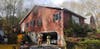 Brookfield firefighters extinguished a two-alarm blaze at a residence on Monday.