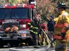 Brookfield firefighters extinguished a two-alarm blaze at a residence on Monday.