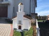 The second lending library created by Laurel Stejskal​ is a replica of her church.