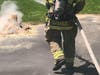 The most recent spontaneous combustion fire in Brookfield occurred on Tuesday at a residence on Parker Hill Road.​