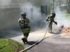 The most recent spontaneous combustion fire in Brookfield occurred on Tuesday at a residence on Parker Hill Road.​