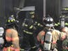 Firefighters from Brookfield Volunteer Fire helped extinguish a fire at the Francis J. Clarke Industrial Park on Sunday.