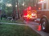 Weston firefighters extinguished a basement fire in a residence Thursday evening.