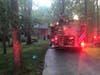 Weston firefighters extinguished a basement fire in a residence Thursday evening.