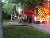 Weston firefighters extinguished a basement fire in a residence Thursday evening.
