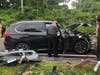 The Weston Fire Department and Weston Volunteer EMS responded to a two-car motor vehicle accident