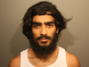 Police charged Ammar Kiswani, 21, with larceny and fraudulent use of credit cards at a supermarket in town.