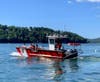 Candlewood Company’s Marine 25 was requested by the town of New Milford for a patient with a broken leg