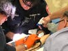 Danbury firefighters were tasked with freeing the finger of a 5-year-old boy stuck in the buckle of seat belt.