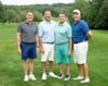 (From left) Glenn LeBlanc of Westport, Jay Maffucci of Stamford, Ralph Depanfilis of Norwalk and David Schneider of Ridgefield