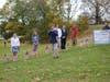 The names of the veterans from the Immaculate family were read and students processed with flags bearing those veterans names to the school's Hill of Honor, where they will be displayed until Nov. 15. 