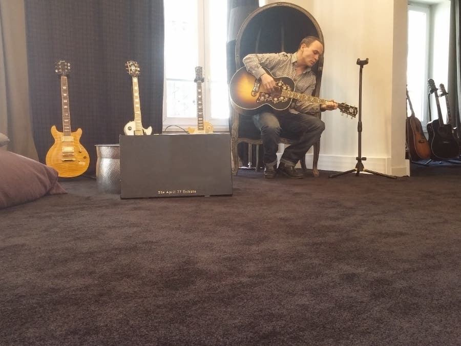 "It's not like I'm trying to be famous," Landry said. "I'm just putting stuff out there almost because it's in my DNA."