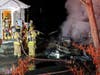 The fire was quickly extinguished, before it reached the highly flammable tank. 