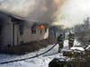 Bethel and Stony Hill crews were alerted around 9:50 a.m. Friday of a fire at a residence in the Stony Hill section of town. First responders found smoke pouring from every window. 