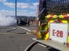 No injuries were reported following the Friday morning car fire in Danbury.