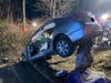 A member of the Candlewood Company of Brookfield's Volunteer Fire Company witnessed the crash and contacted headquarters.