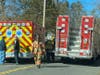 It was a busy Sunday for Brookfield Fire & EMS crews, as two people needed hospitalization following two separate crashes.