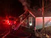 Firefighters reported there "was some difficulty getting to some pockets of fire forcing crews to conduct an extensive overhaul of the residence.​" 