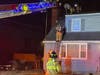 Crews from the Brookfield Volunteer Fire Company were dispatched to the home at 8:40 p.m. First responders found fire and smoke coming from the chimney​.