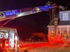 Crews from the Brookfield Volunteer Fire Company were dispatched to the home at 8:40 p.m. First responders found fire and smoke coming from the chimney​.