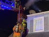 Crews from the Brookfield Volunteer Fire Company were dispatched to the home at 8:40 p.m. First responders found fire and smoke coming from the chimney​.