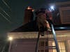 Crews from the Brookfield Volunteer Fire Company were dispatched to the home at 8:40 p.m. First responders found fire and smoke coming from the chimney​.