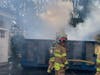 The fire was quickly extinguished, but only after the house sustained damage by the heat.