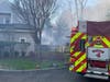 The fire was quickly extinguished, but only after the house sustained damage by the heat.