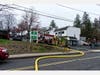 Danbury Fire Department first responders reported heavy smoke and flames showing from the rear of a two-story multi-family building on Bells Place Monday morning.