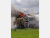 Bethel Fire & EMS, the Brookfield Volunteer Fire Company and the Stony Hill Volunteer Fire Company all had a hand in extinguishing​ the fire, which broke out in a shed and spread to the nearby home.