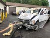 Bethel police are investigating a gas leak on Grassy Plain Street after a truck crashed into a building.