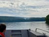 Brookfield Volunteer Fire Department's Candlewood Company's Marine 25​ was requested on Saturday at 7:30 in the morning for a large brush fire near Lake Lillinonah.​