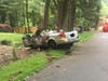The Danbury Fire Department responded were notified of a serious car accident around 5:30 p.m. on Saturday.