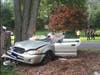 The Danbury Fire Department responded were notified of a serious car accident around 5:30 p.m. on Saturday.