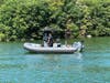 The police responded with their dive team, and also contacted the Brookfield Volunteer Fire Department's Candlewood Company, who responded with their Marine 25 fire/rescue boat.