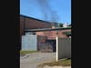 Crews reported a "fully involved dumpster 10’ from the building," which they quickly extinguished leaving no damage to the school. 