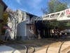 First responders from the Danbury Fire Department were met with heavy smoke and fire conditions