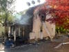 First responders from the Danbury Fire Department were met with heavy smoke and fire conditions