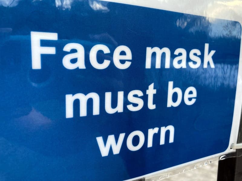 A customer at the Danbury Barnes & Noble who refused to wear a mask was confronted by the manager.