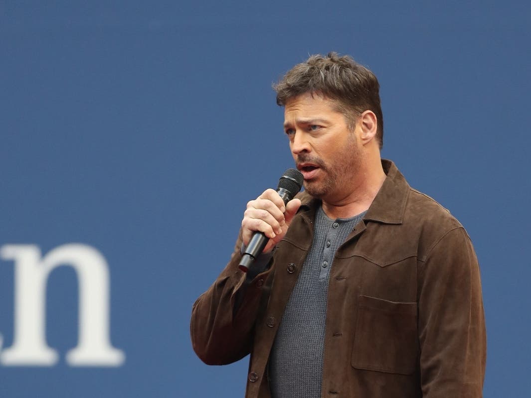 Harry Connick, Jr. performs “America the Beautiful” before the Men's Singles final match on Day Fourteen of the 2020 US Open at the USTA Billie Jean King National Tennis Center on Sept. 13, 2020 in New York City.