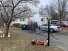 First responders found a car burning in proximity to a residence in the Candlewood Trailer Park in Danbury.