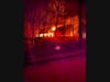 First responders in Brookfield found a large single family residenc​e ablaze at the end of a very long driveway.