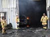 Crews from the Danbury Fire Department were called into New Fairfield Monday to assist with a fire at a self-storage facility.
