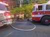According to Danbury fire officials, the victim was "heavily entrapped" and the extrication took approximately 20 minutes.